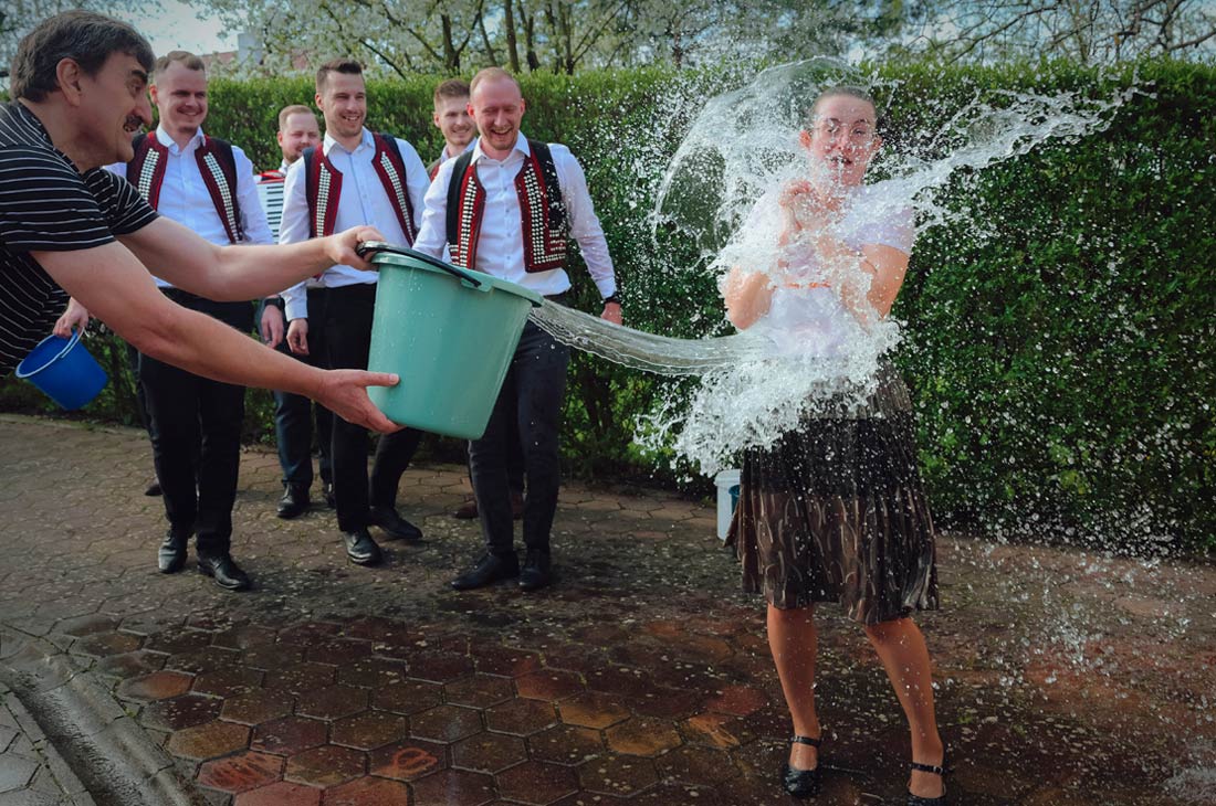 "Поливальный" понедельник в Словакии