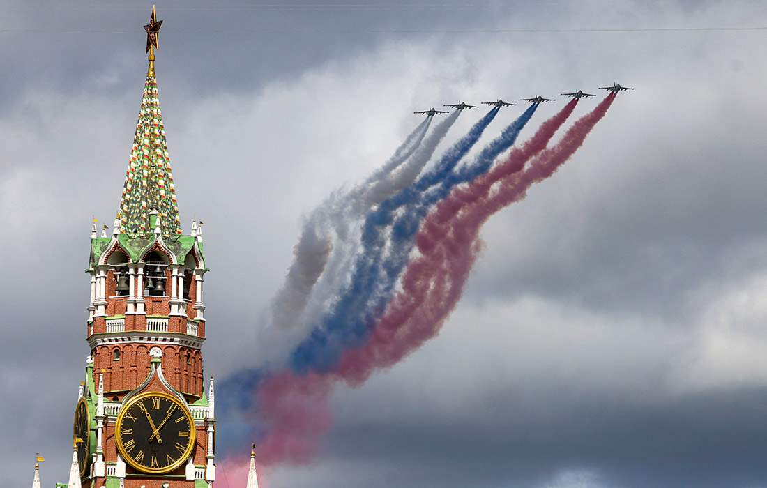 Репетиция парада Победы в Москве