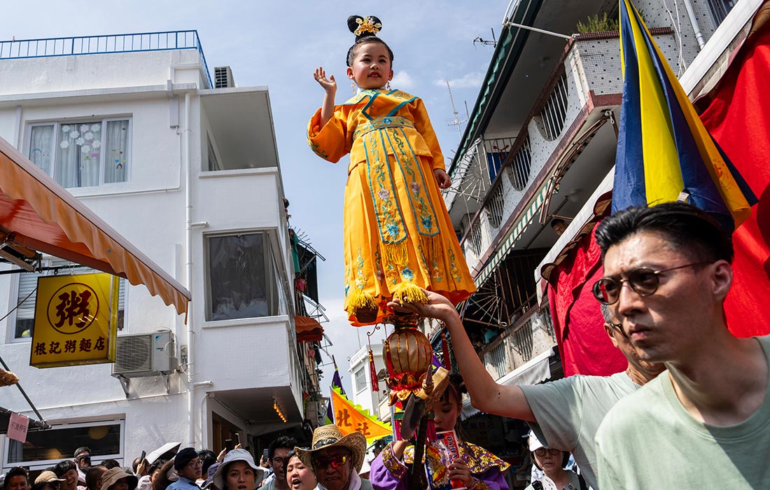 Фестиваль булочек в Гонконге