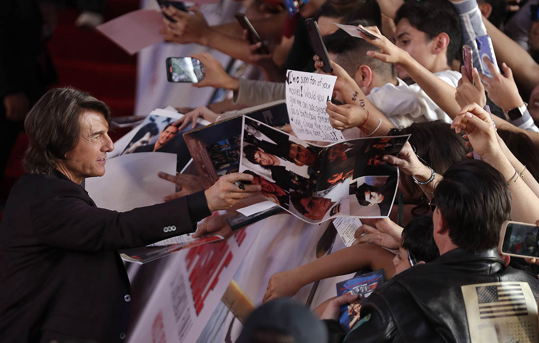 Премьера фильма "Миссия невыполнима: Финальная расплата" в Мехико