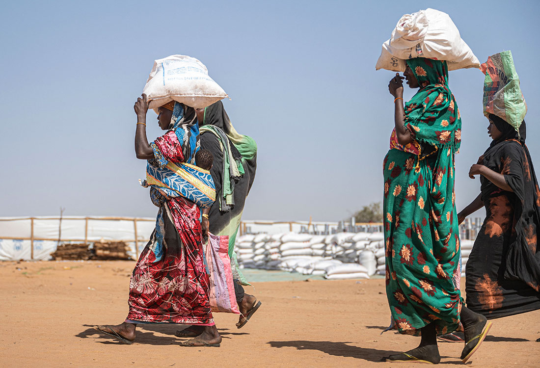 Суданские беженцы в Чаде