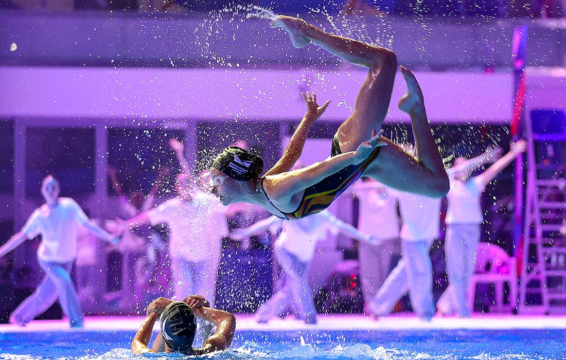 Чемпионат России по синхронному плаванию в Екатеринбурге