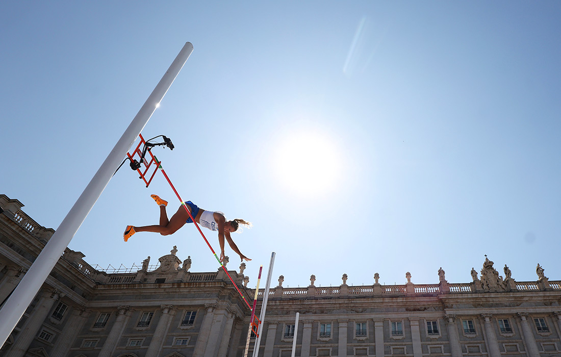 Соревнования по прыжкам с шестом на Командном чемпионате Европы-2025 в Испании
