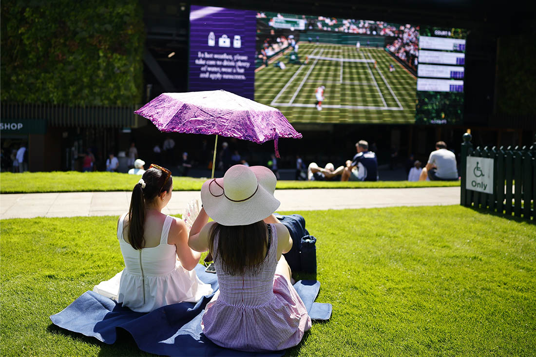 138-й Уимблдонский теннисный турнир стартовал в Лондоне