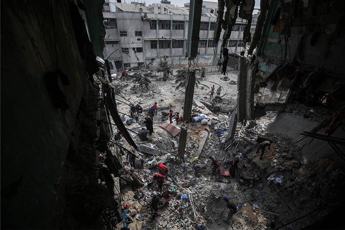 Израиль продолжил удары по сектору Газа