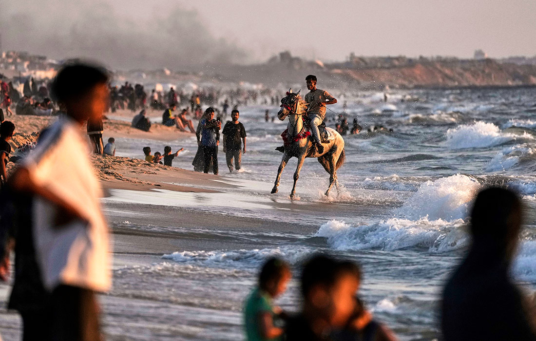 Закат в Газе