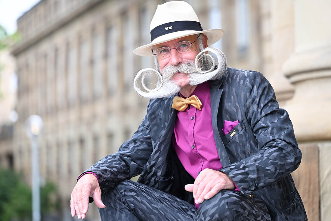 Чемпион мира по красивой бороде Юрген Бургхардт