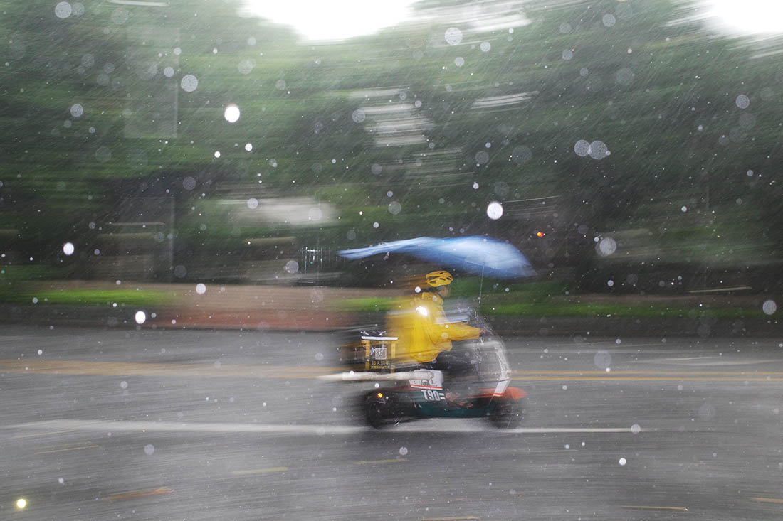 Дождь в Гуанчжоу