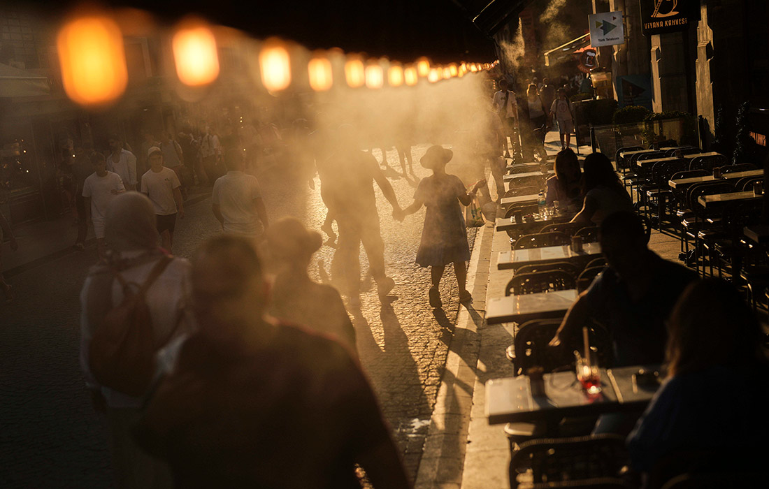 Жара в Стамбуле