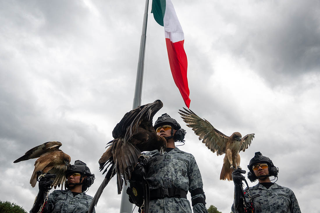 Шестилетие отмечает национальная гвардия Мексики