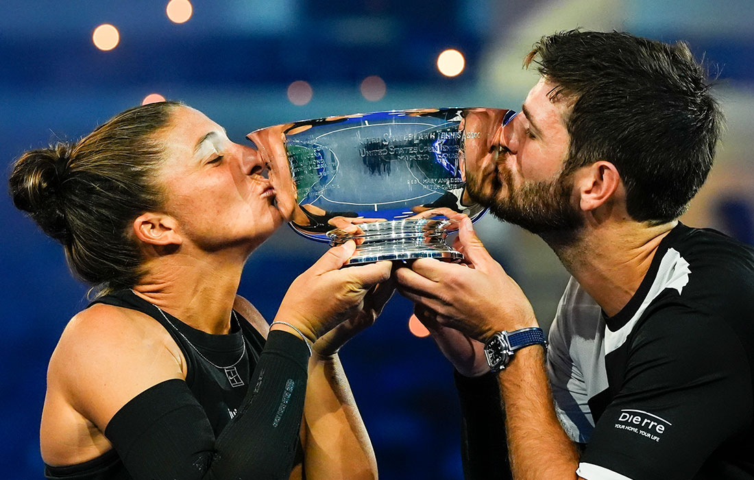 Итальянский дуэт Сары Эррани и Андреа Вавассори стал победителем теннисного турнира US Open