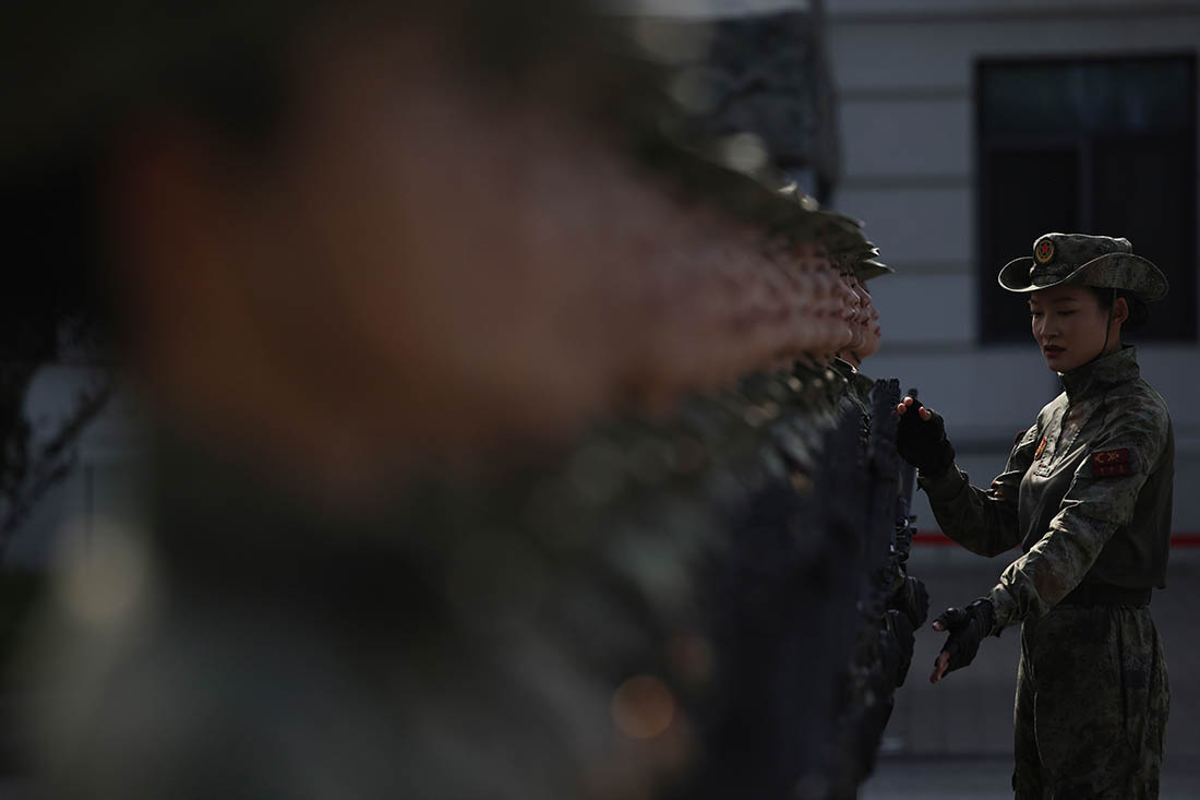 Репетиция военного парада в Пекине