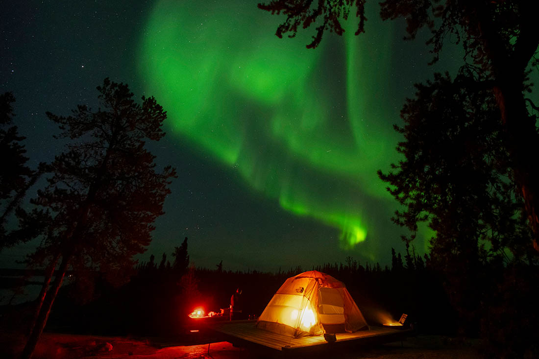 Просто глэмпинг в Канаде