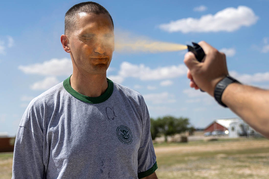 Тренировка пограничников в США