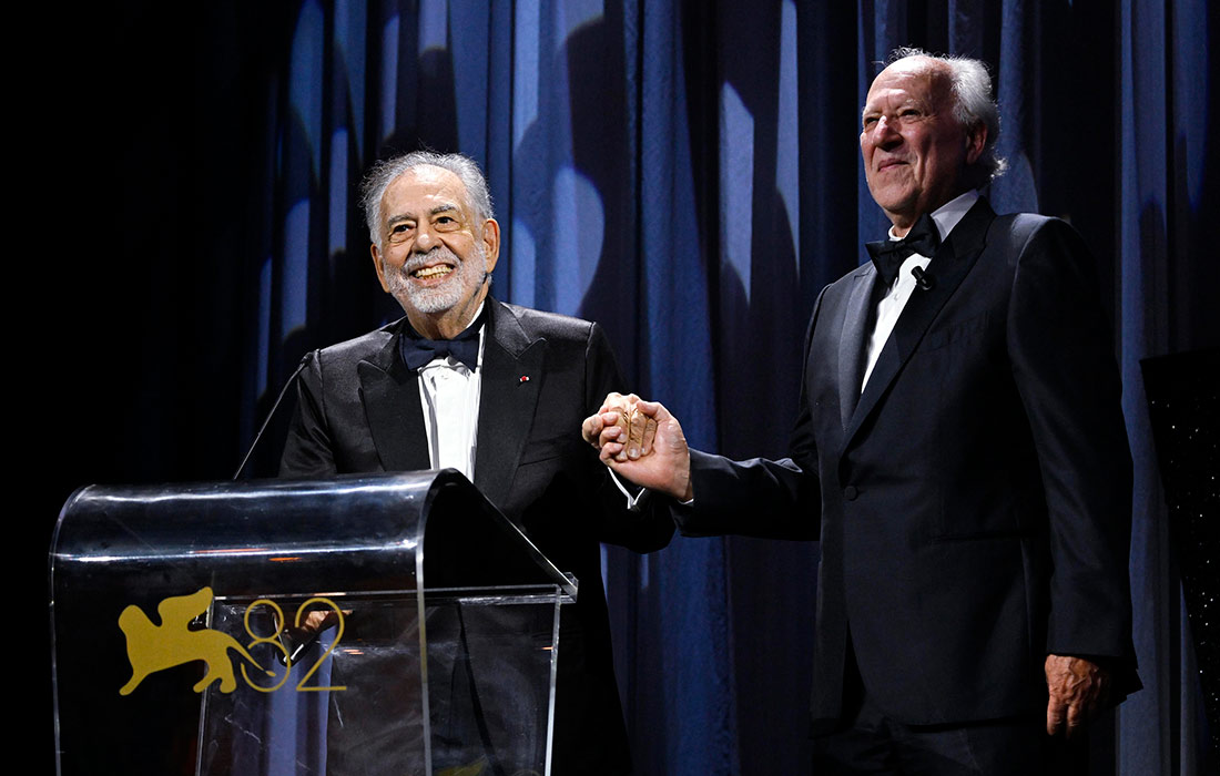 Режиссеры Фрэнсис Форд Коппола и Вернер Херцог