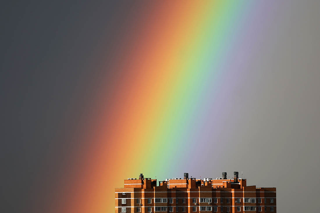 Радуга в Москве