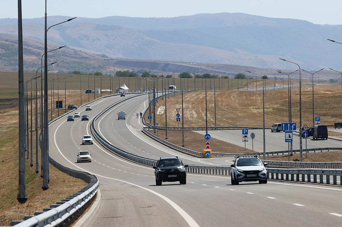 Запущено движение по трассе юго-восточного обхода Симферополя