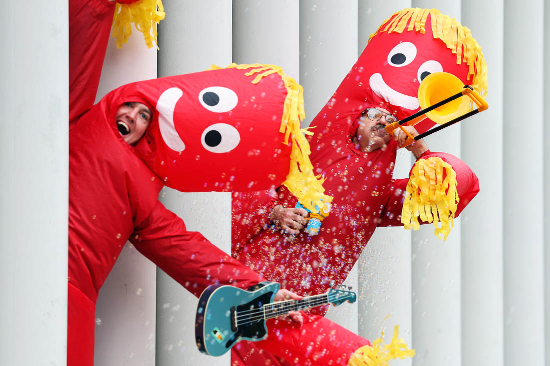 Открытие эдинбургского фестиваля "Фринж"