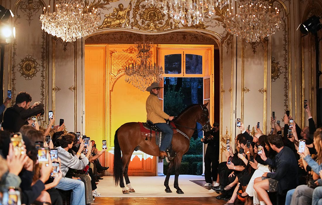 Показ коллекции Post Malone в Париже