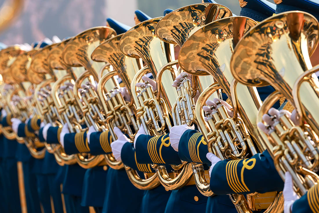 Военный парад в Пекине по случаю 80-й годовщины окончания Второй мировой войны и капитуляции Японии