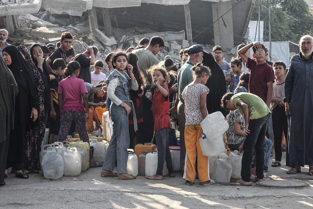 В Газе проблемы с питьевой водой