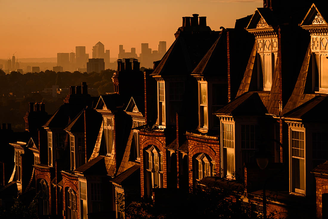 Рассвет в Лондоне