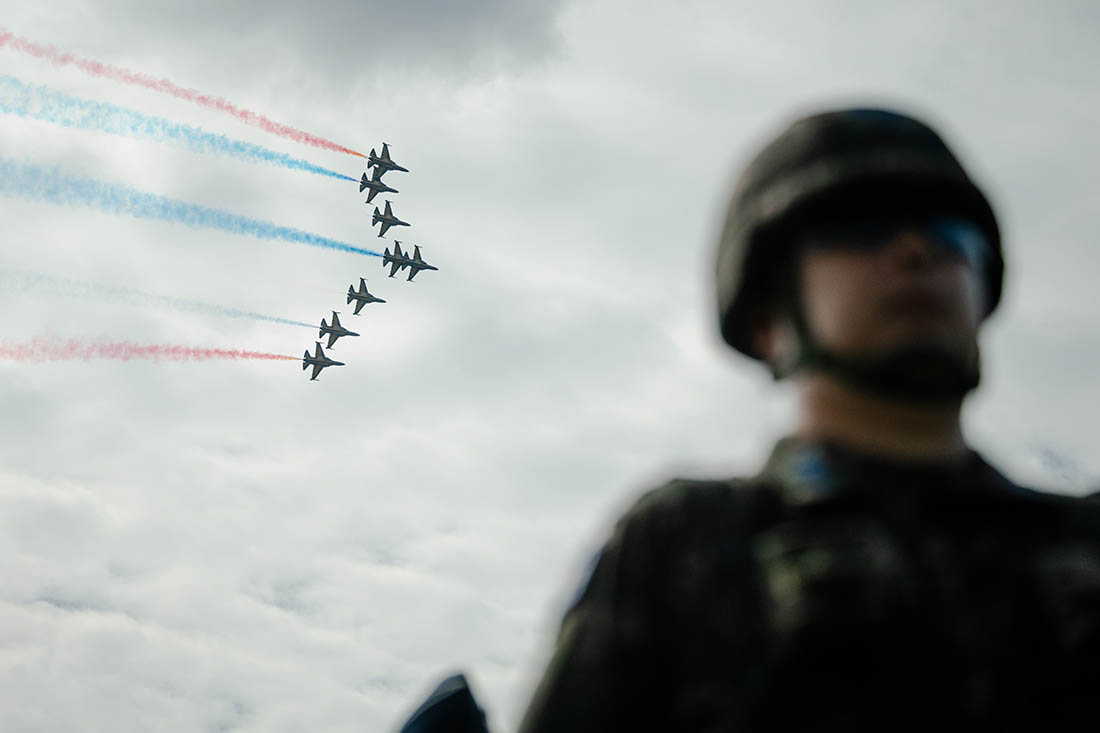 В Корее отметили День вооруженных сил