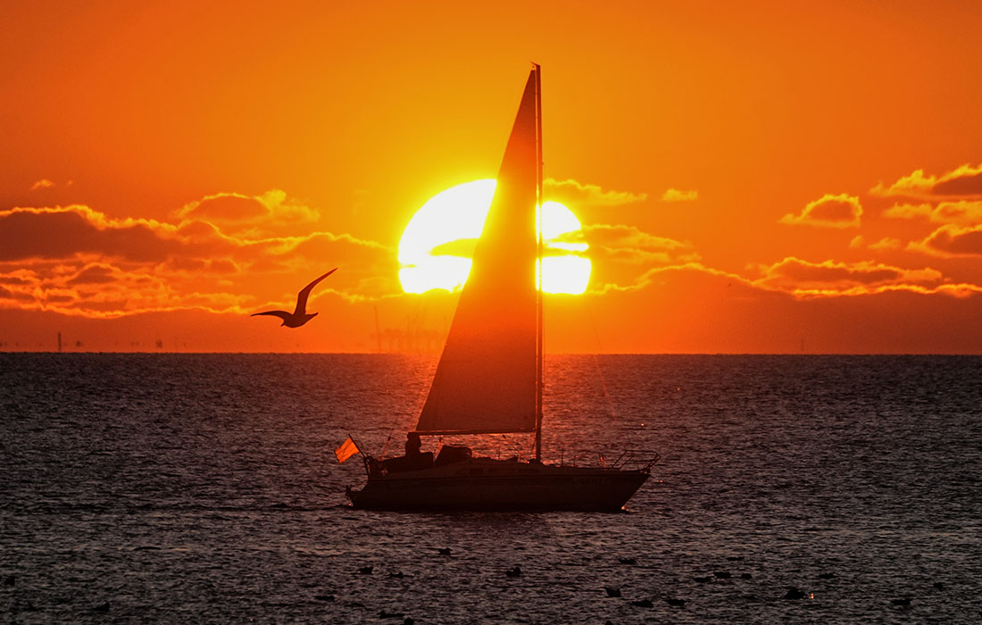 Закат в Санкт-Петербурге