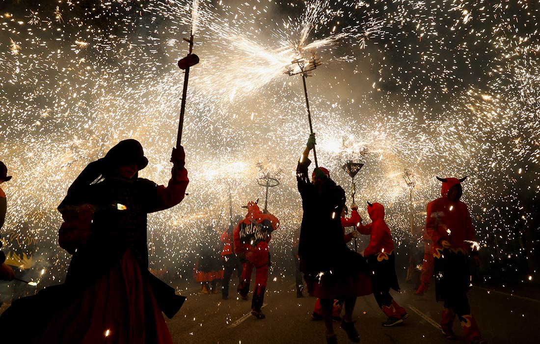 Фестиваль "Мерсе" в Барселоне