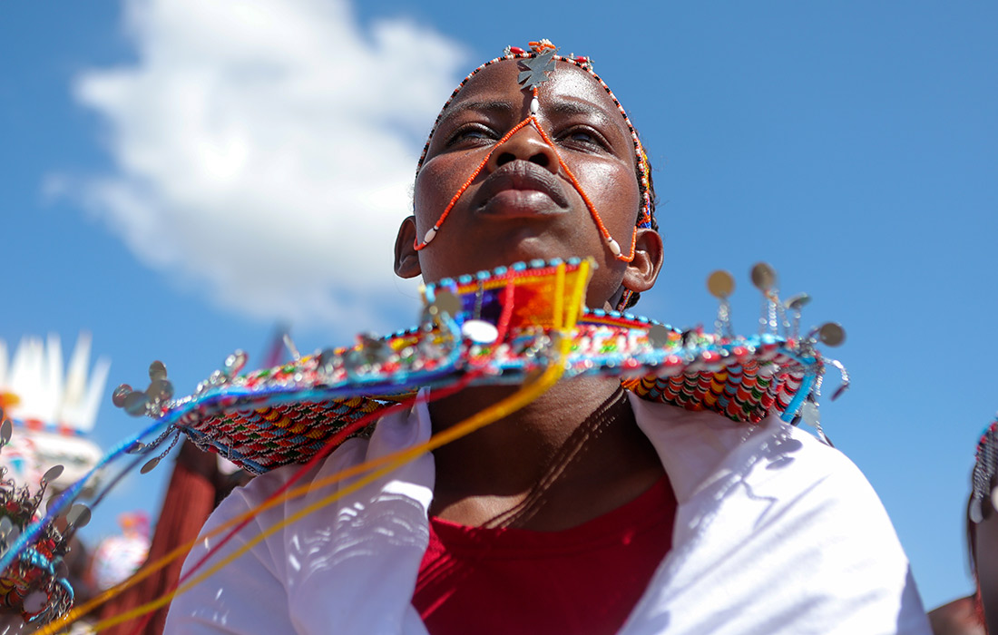 Гонки на верблюдах в Самбуру на севере Кении