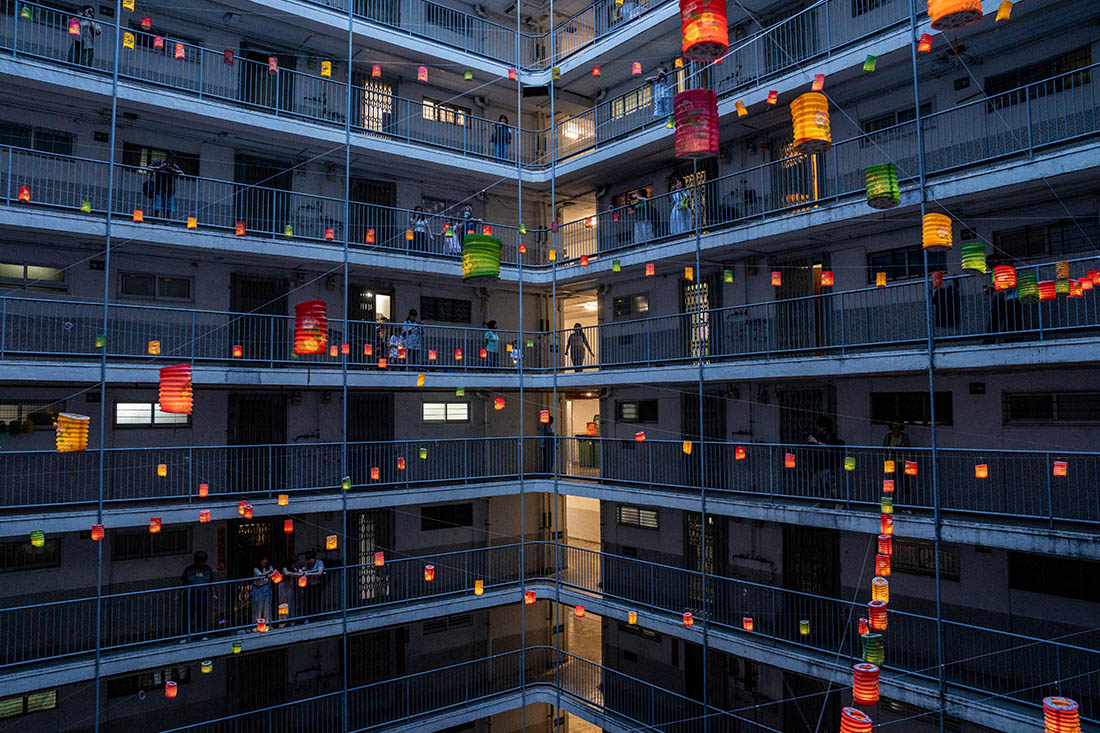 Декор к Празднику середины осени в Гонконге