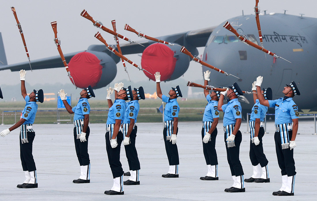 Празднование Дня военно-воздушных сил Индии