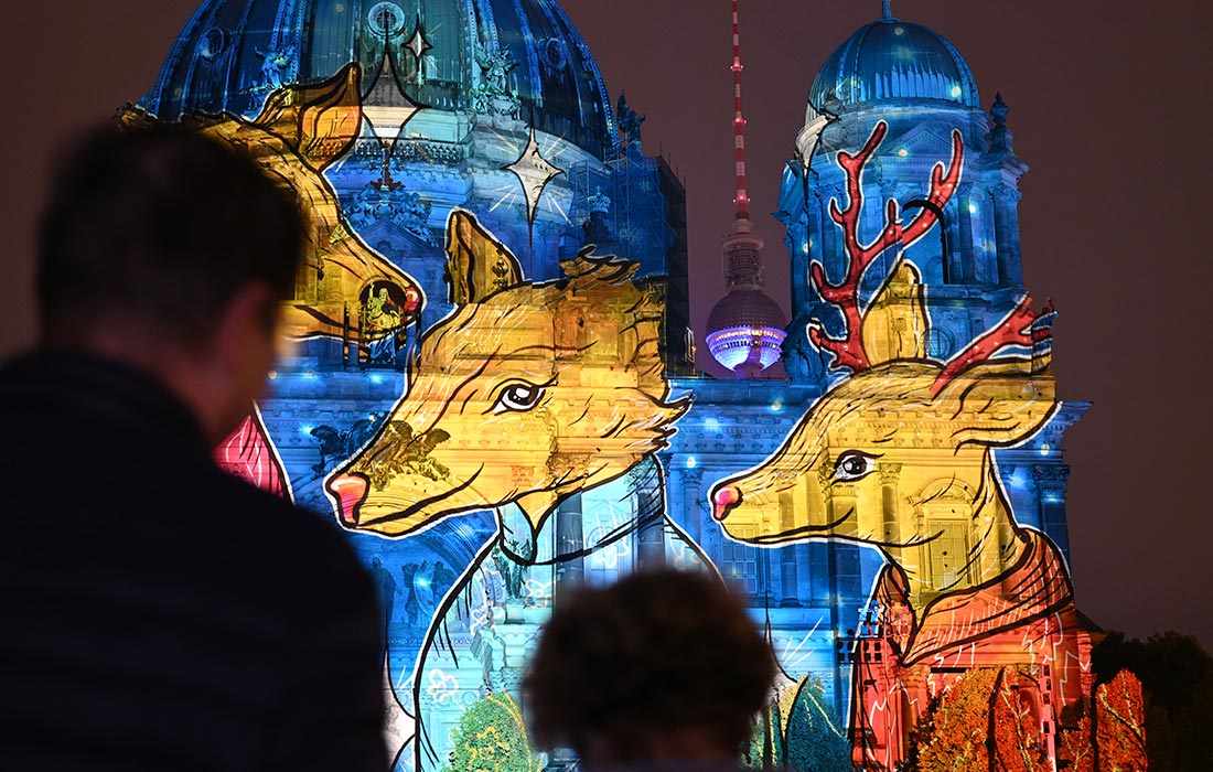 В Берлине стартовал 21-й фестиваль света
