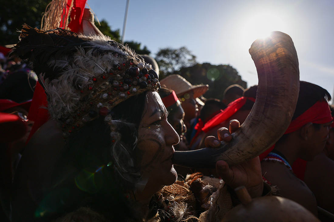"День сопротивления коренных народов" в Каракасе