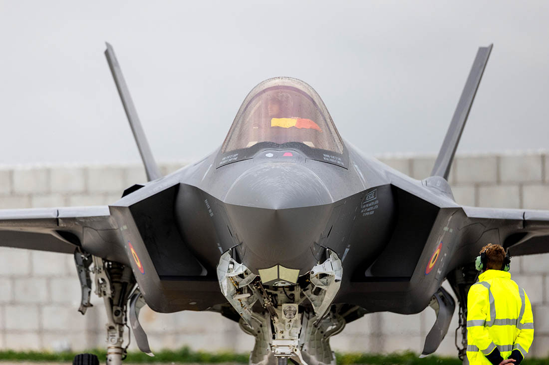 В Бельгию прибыли первые F-35