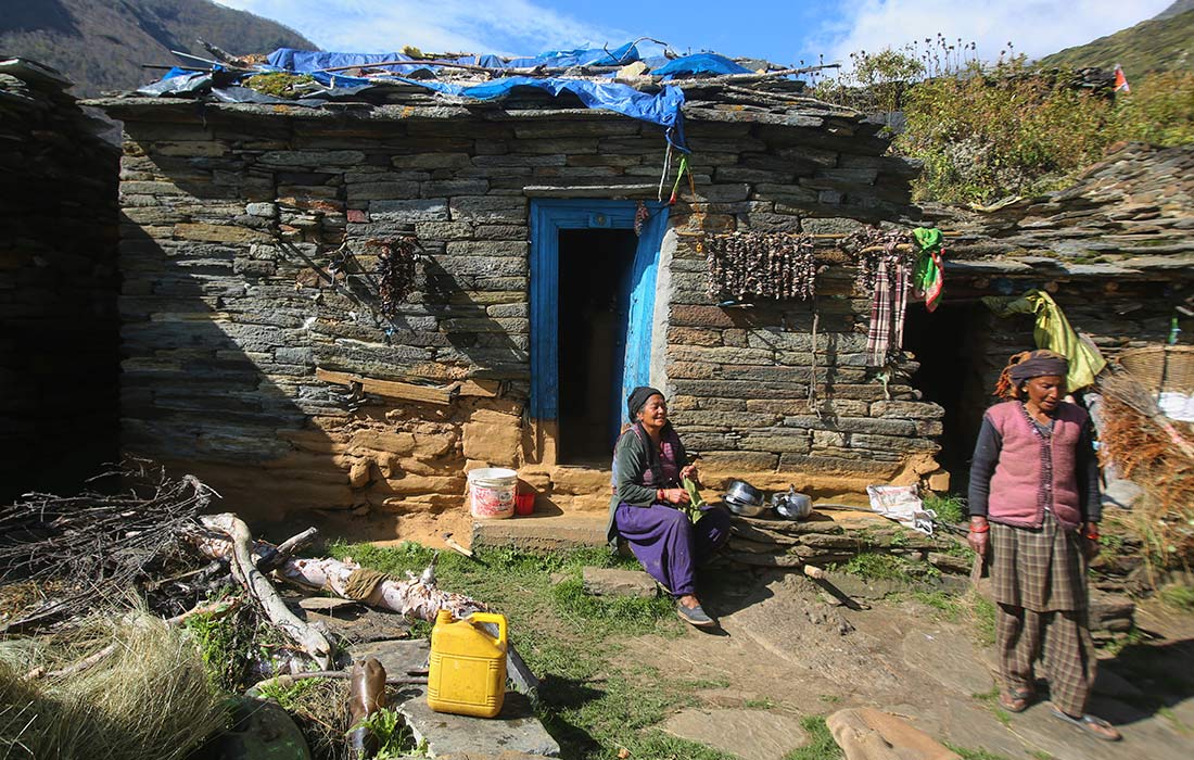 Заброшенные деревни на севере Индии