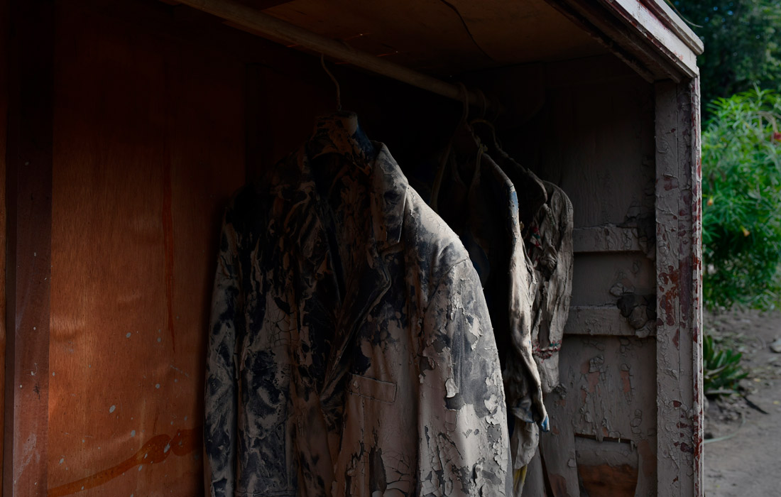 Последствия проливных дождей в Поса-Рике, Мексика