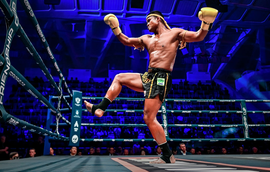 Амбассадор международного турнира по муайтай "Кубок дружбы" Сомбат Банчамек (Буакав) в Москве