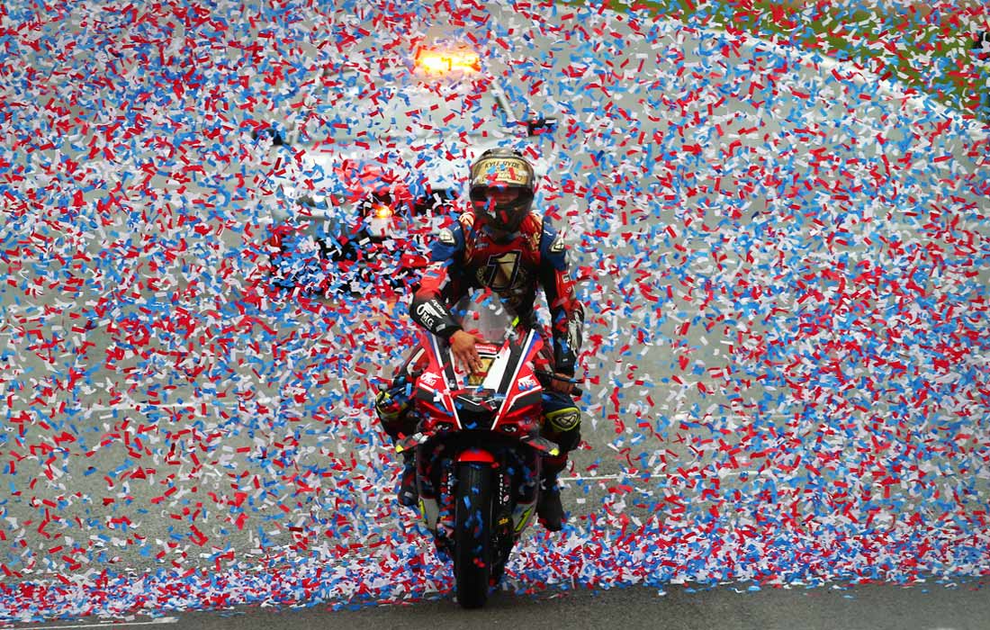 Финал чемпионата Великобритании по супербайку 2025 года