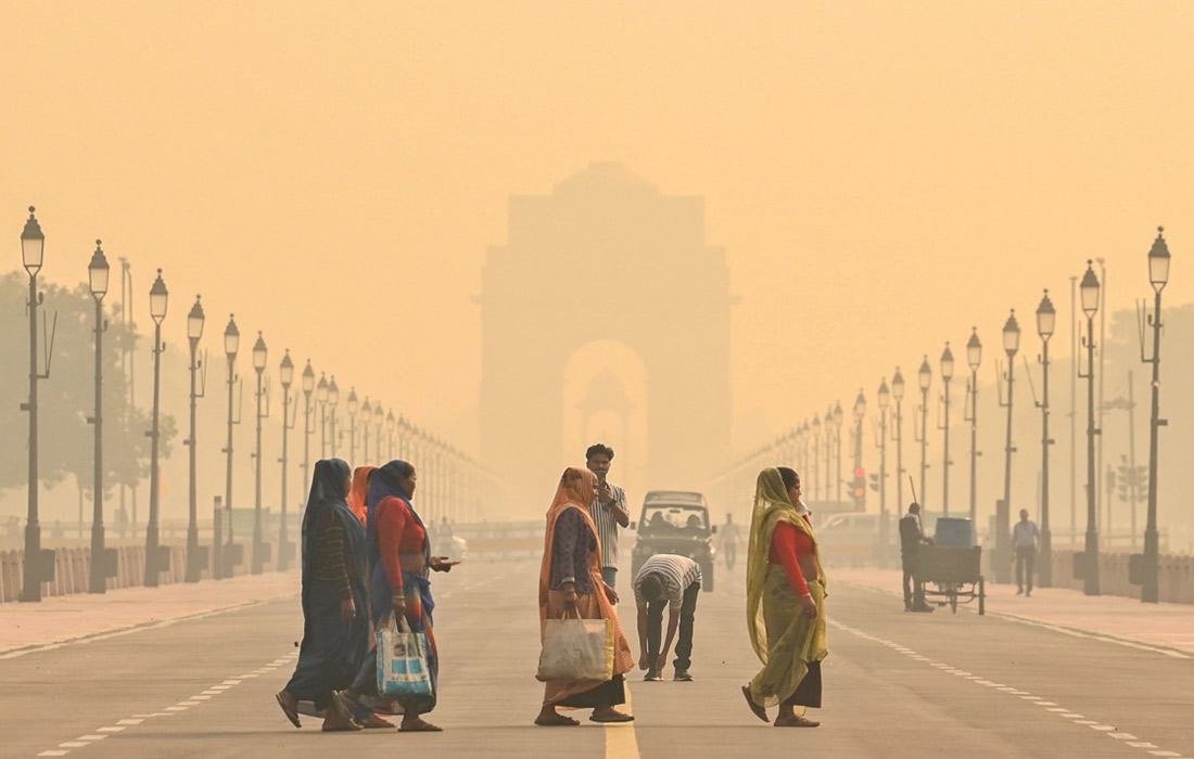 Смог в Нью-Дели