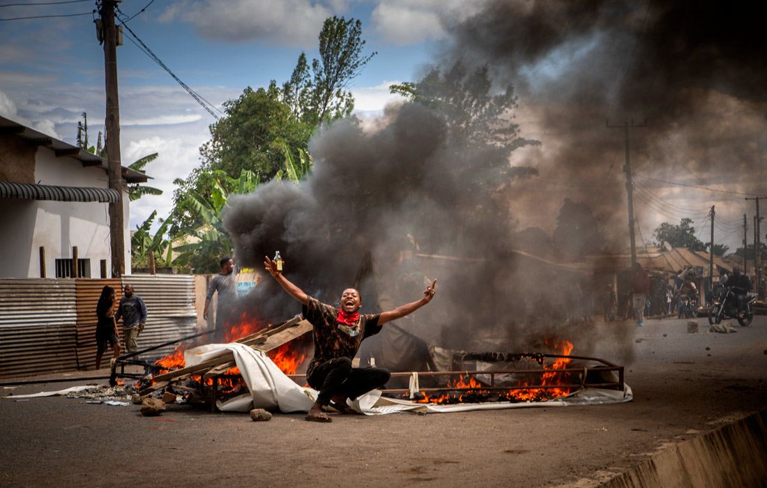 Беспорядки на фоне президентских выборов в Танзании
