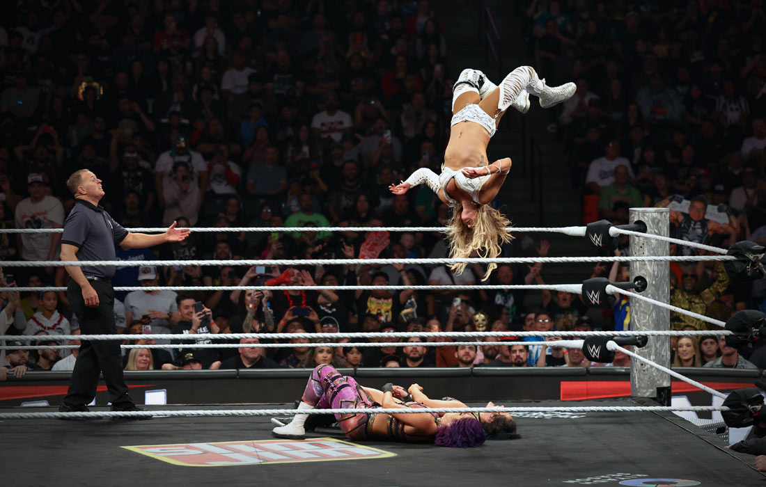 Реслинг-шоу в Анахайме, Калифорния