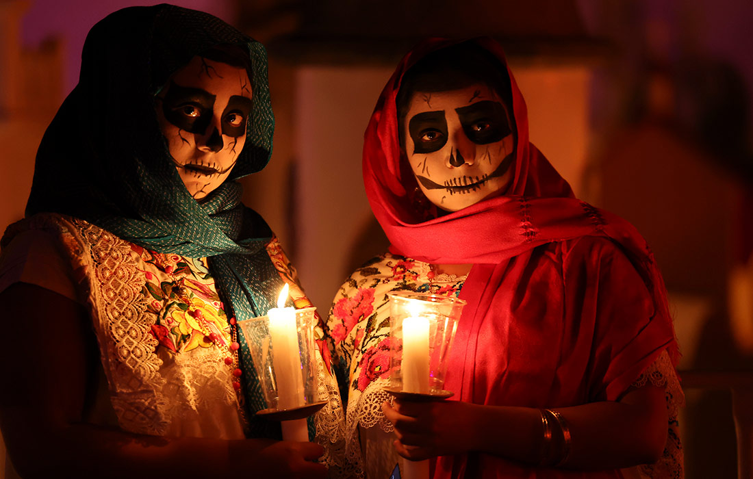 День мертвых в мексиканской Мериде