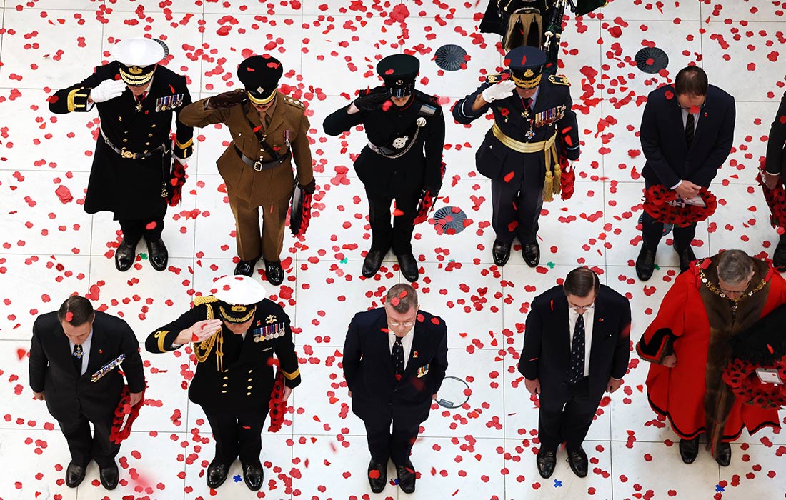 День перемирия в Лондоне