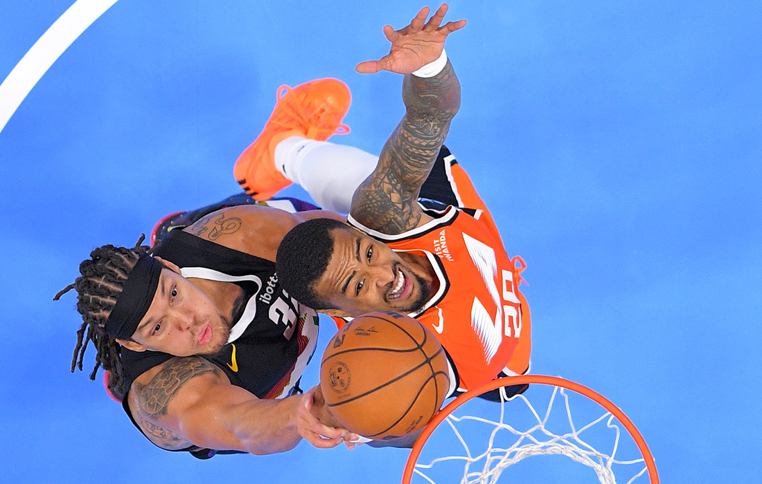 Матч регулярного чемпионата НБА в Инглвуде, США