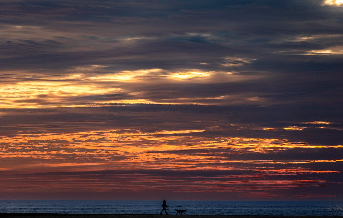 Закат в Лос-Анджелесе