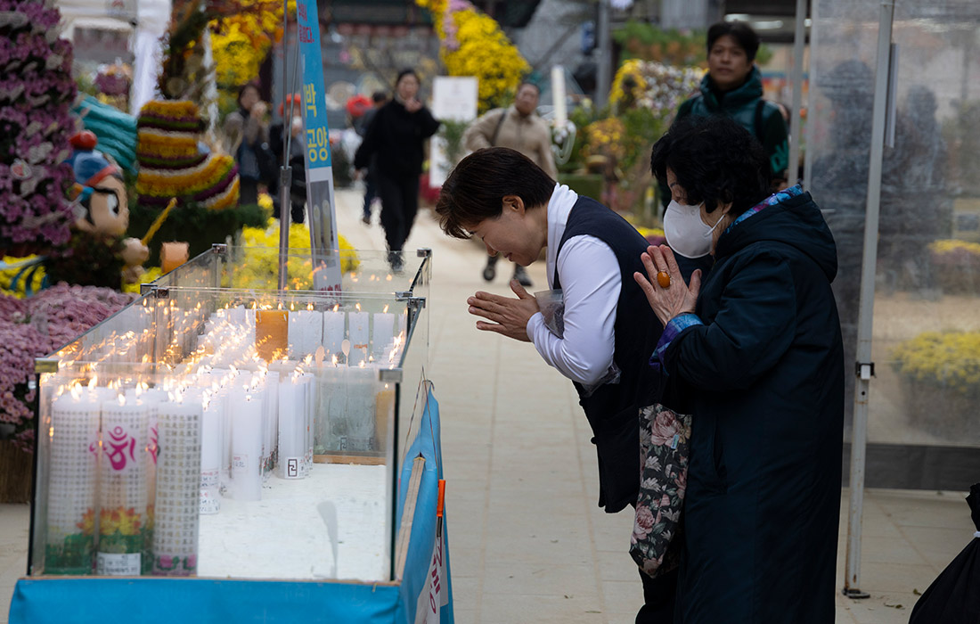 Ежегодный экзамен для школьников (сунын), необходимый при поступлении в вузы, проходит в Южной Корее