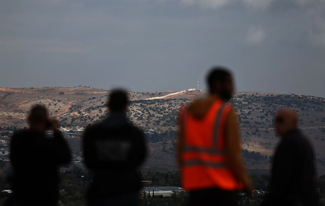 Строительство Израилем заградительной стены вдоль границы с Ливаном