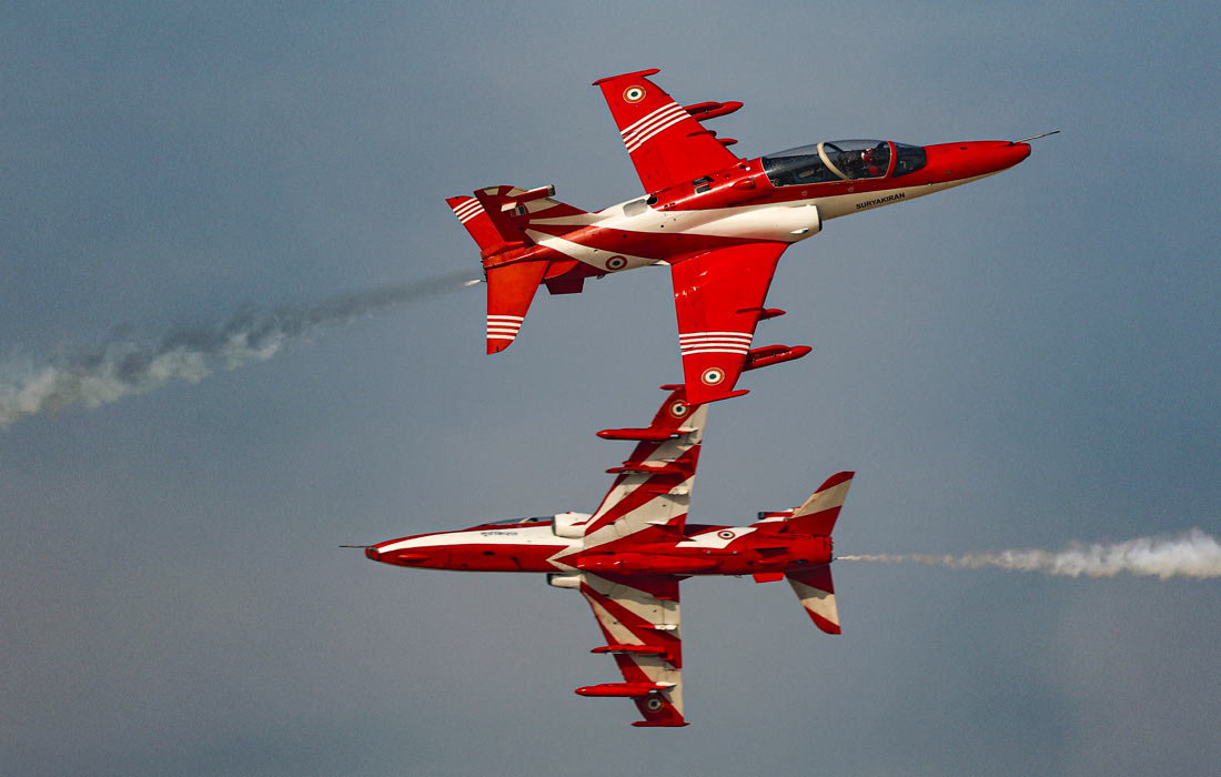 Пилотажная группа Военно-воздушных сил Индии "Сурья Киран"