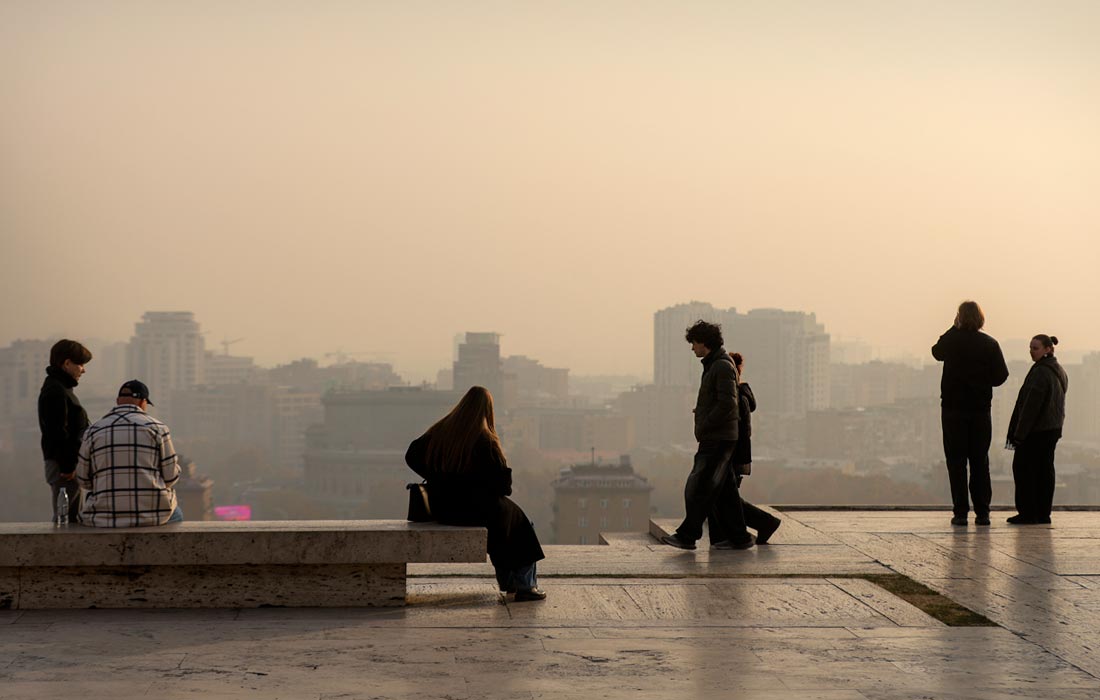 Смог в Ереване